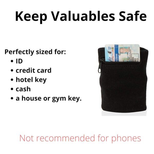 Zipper Wrist Pouch Item No#31118 - Image 3