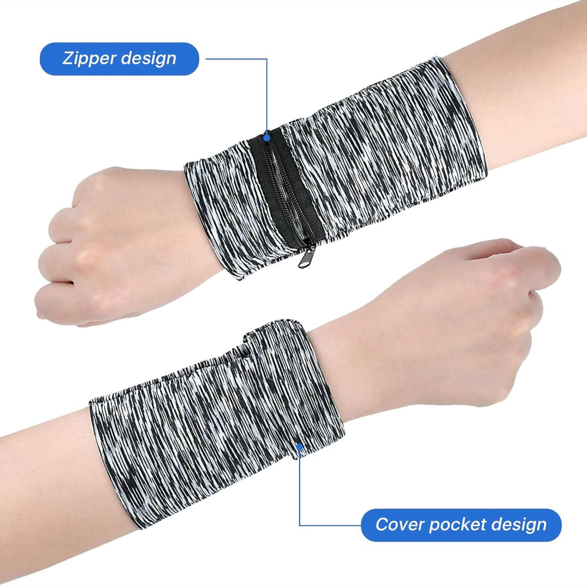 Pocket Wallet With Zippered Item No#31120 - Image 3