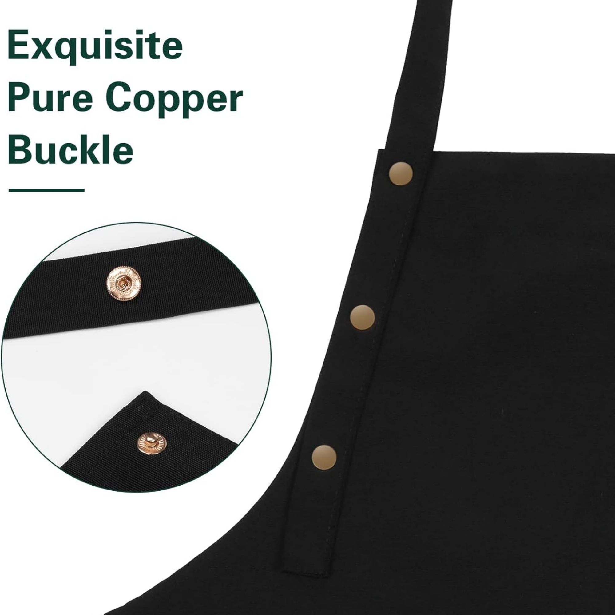 Adjustable Apron With 2 Pockets Item No#31133 - Image 3