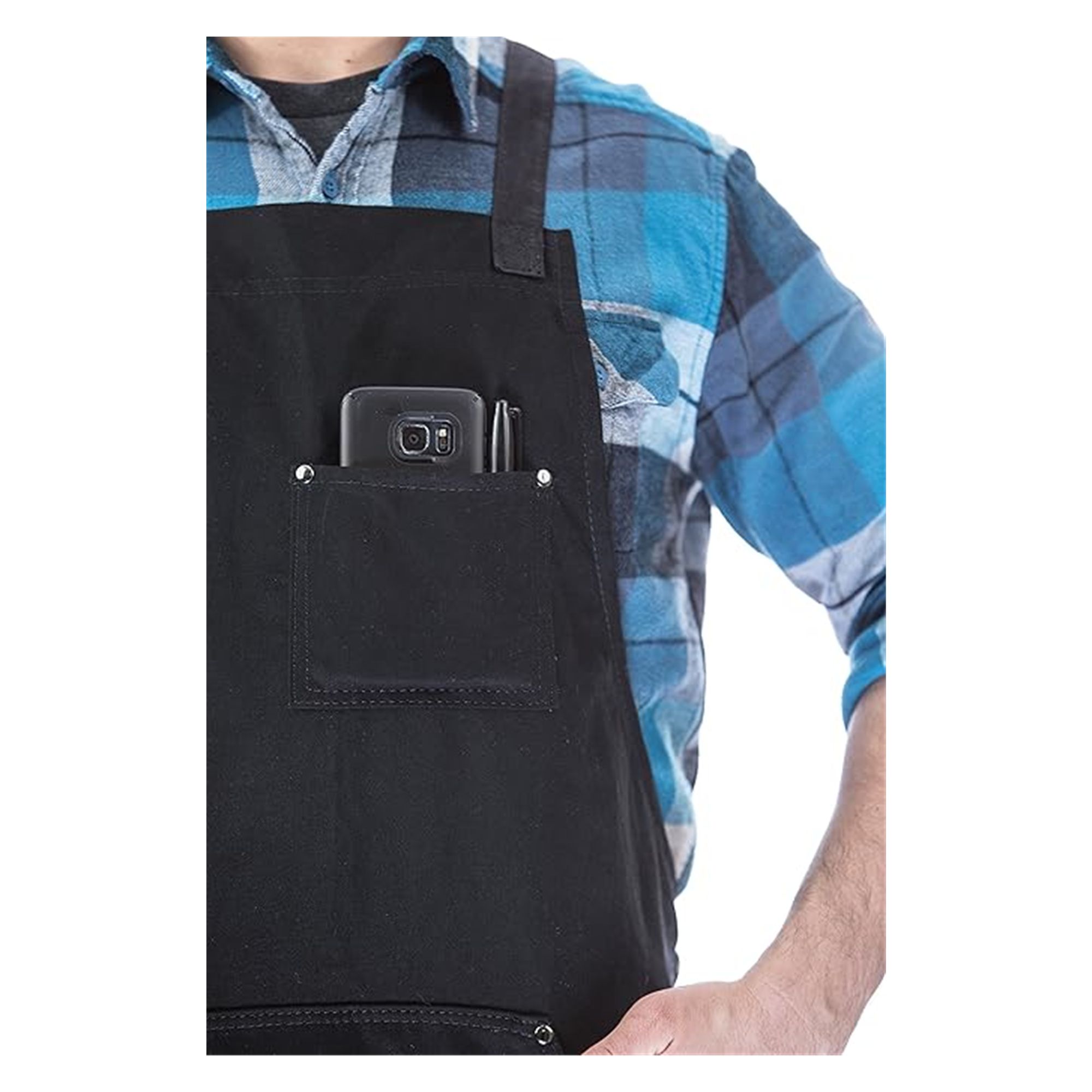 Heavy Duty Chef Apron With Pockets Item No#31135 - Image 4