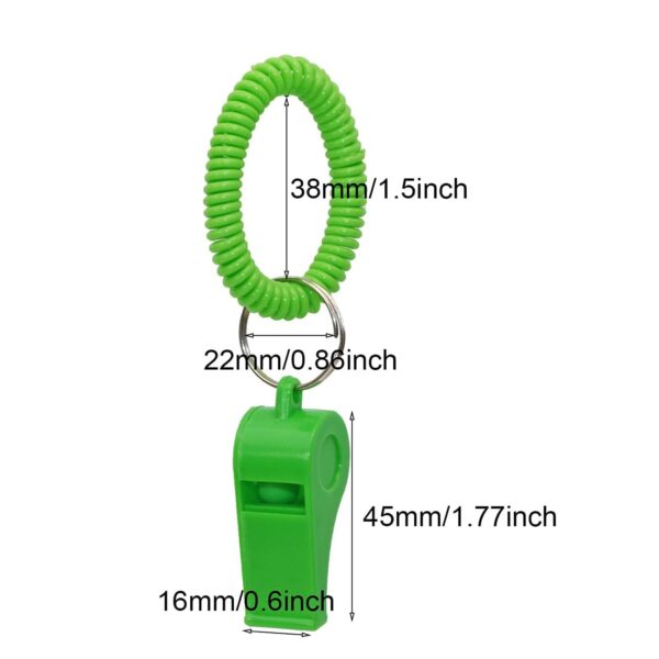 Colorful Sport Whistle With Bracelet Item No#31140 - Image 2