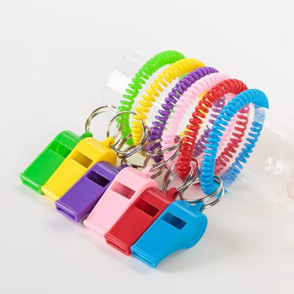 Colorful Sport Whistle With Bracelet Item No#31140 - Image 3