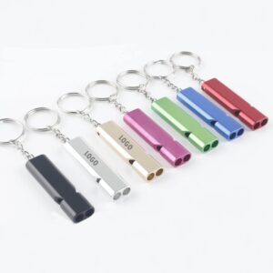 Emergency Survival Whistle With Keychain Item No#31144