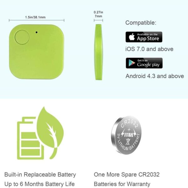 Bluetooth Tracker Compatible With Ios Or Android Item No#31149 - Image 6