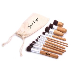 Bamboo Make Up Brushes Set Item No#31153