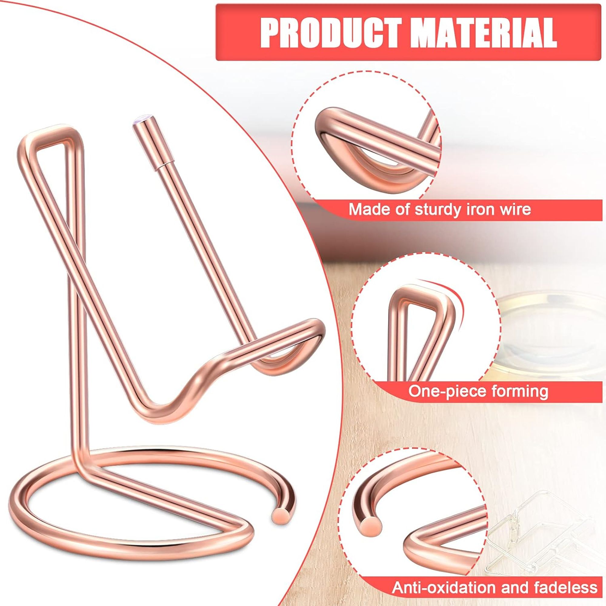 Cute Metal Card Organizer And Phone Stand Item No#31158 - Image 3