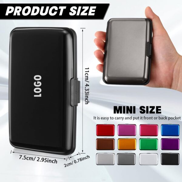 Metal Credit Card Wallet Item No#31161 - Image 2