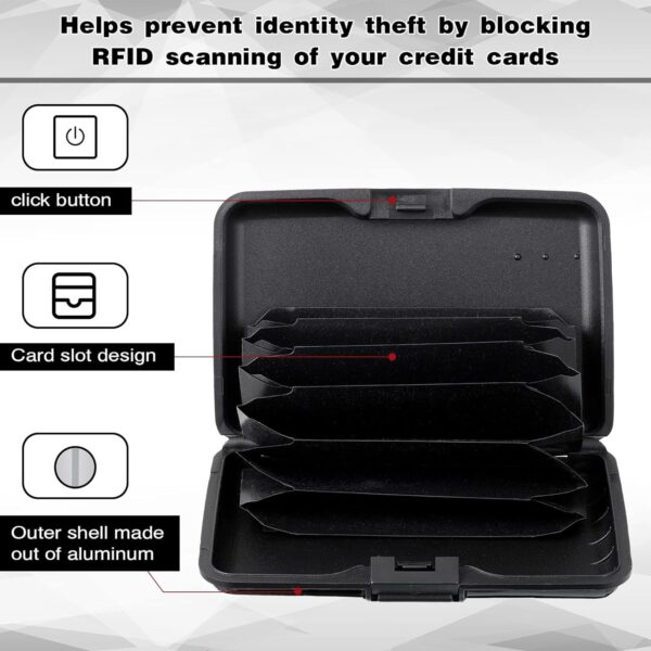 Metal Credit Card Wallet Item No#31161 - Image 3