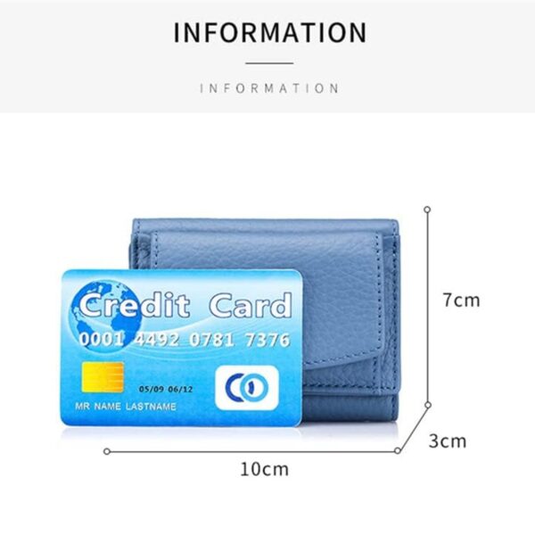Leather Rfid Blocking Pocket Wallet Item No#31164 - Image 3