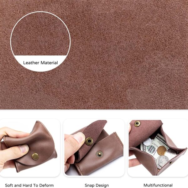 Genuine Leather Coin Purse Item No#31169 - Image 3