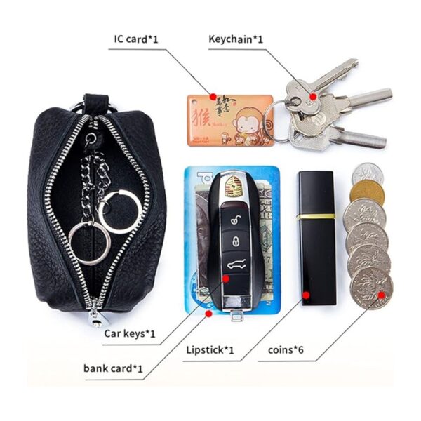 Leather Coin Pouch For Women Item No#31171 - Image 5