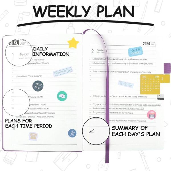 Productivity Planner For 2024-2025 Item No#31180 - Image 5