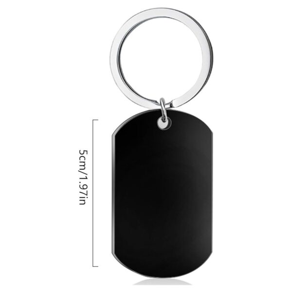 Key Rings With Diy Tags Item No#31184 - Image 2