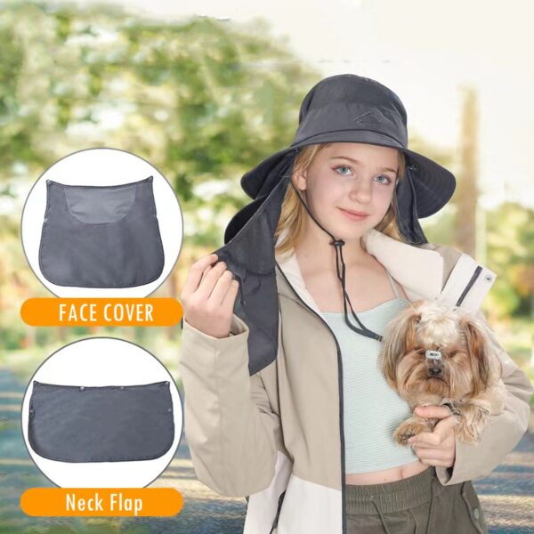 Outdoor Uv Sun Protection Hat Item No#31187 - Image 3