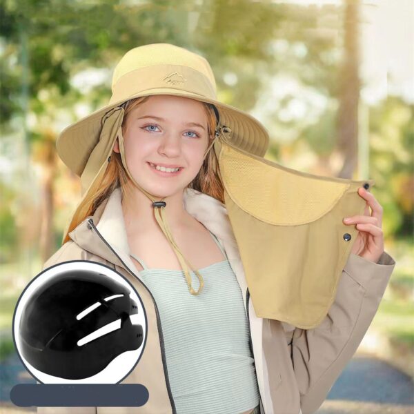 Outdoor Uv Sun Protection Hat Item No#31187 - Image 4