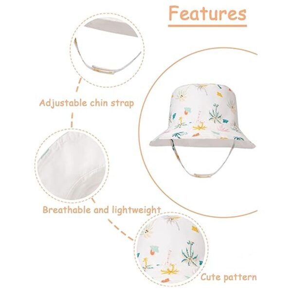 Baby Sun Protective Beach Hat Item No#31194 - Image 3