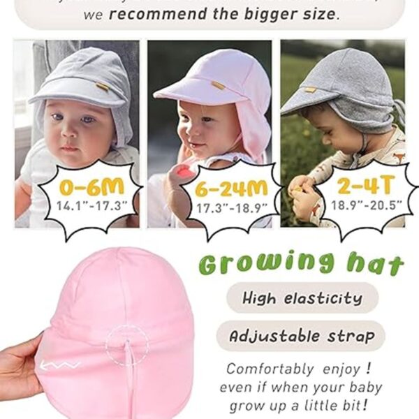 Baby Sun Hat Item No#31196 - Image 4