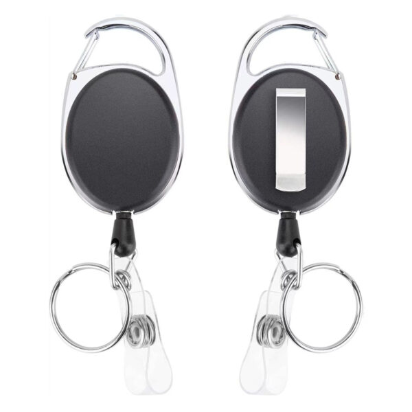 Badge Holder With Retractable Reel Clip Item No#31210 - Image 2