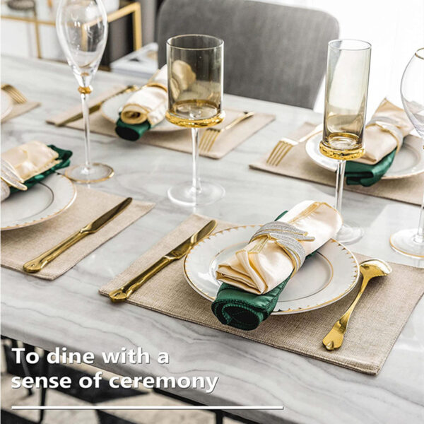 Linen Cloth Placemats Item No#31212 - Image 5