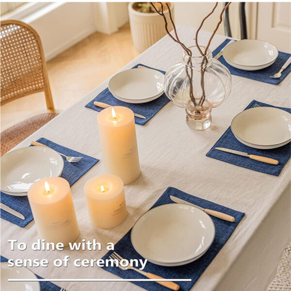 Linen Cloth Placemats Item No#31212 - Image 6