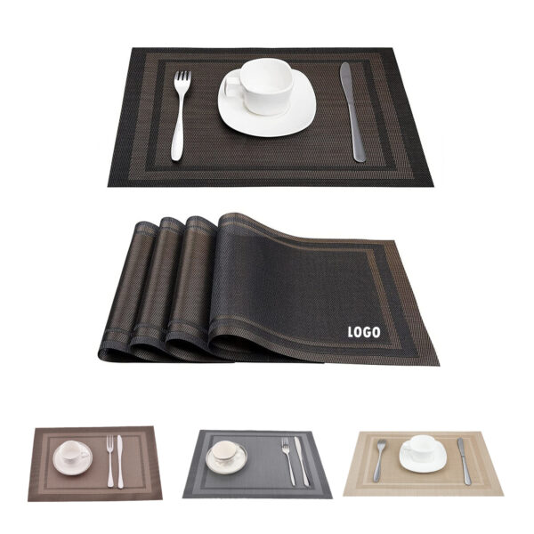 Linen Look Woven Place Mat Item No#31213