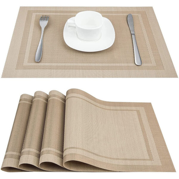Linen Look Woven Place Mat Item No#31213 - Image 4