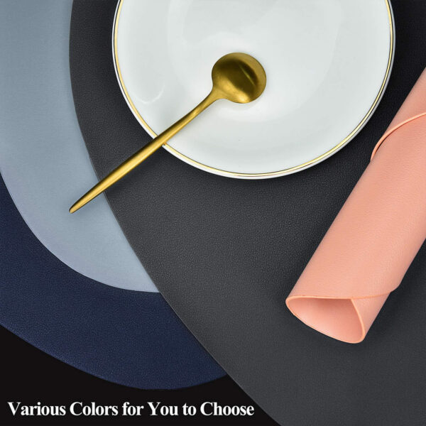 Faux Leather Placemat Item No#31214 - Image 5