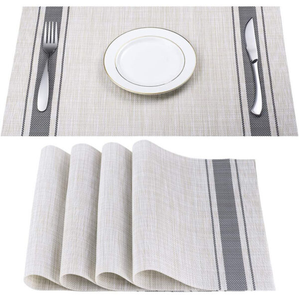 Crossweave Woven Vinyl Placemat Item No#31215 - Image 3