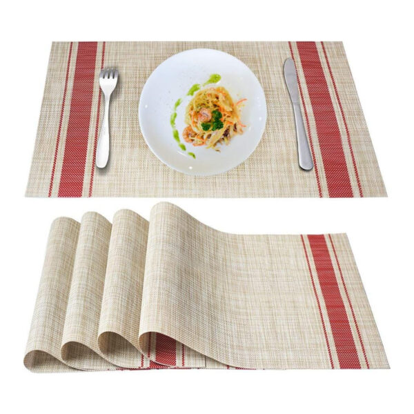 Crossweave Woven Vinyl Placemat Item No#31215 - Image 4