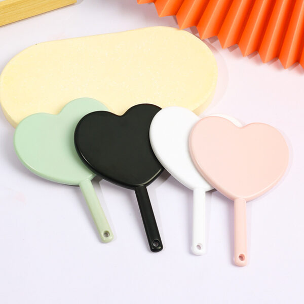 Heart-Shaped Handheld Mirror Item No#31228 - Image 3