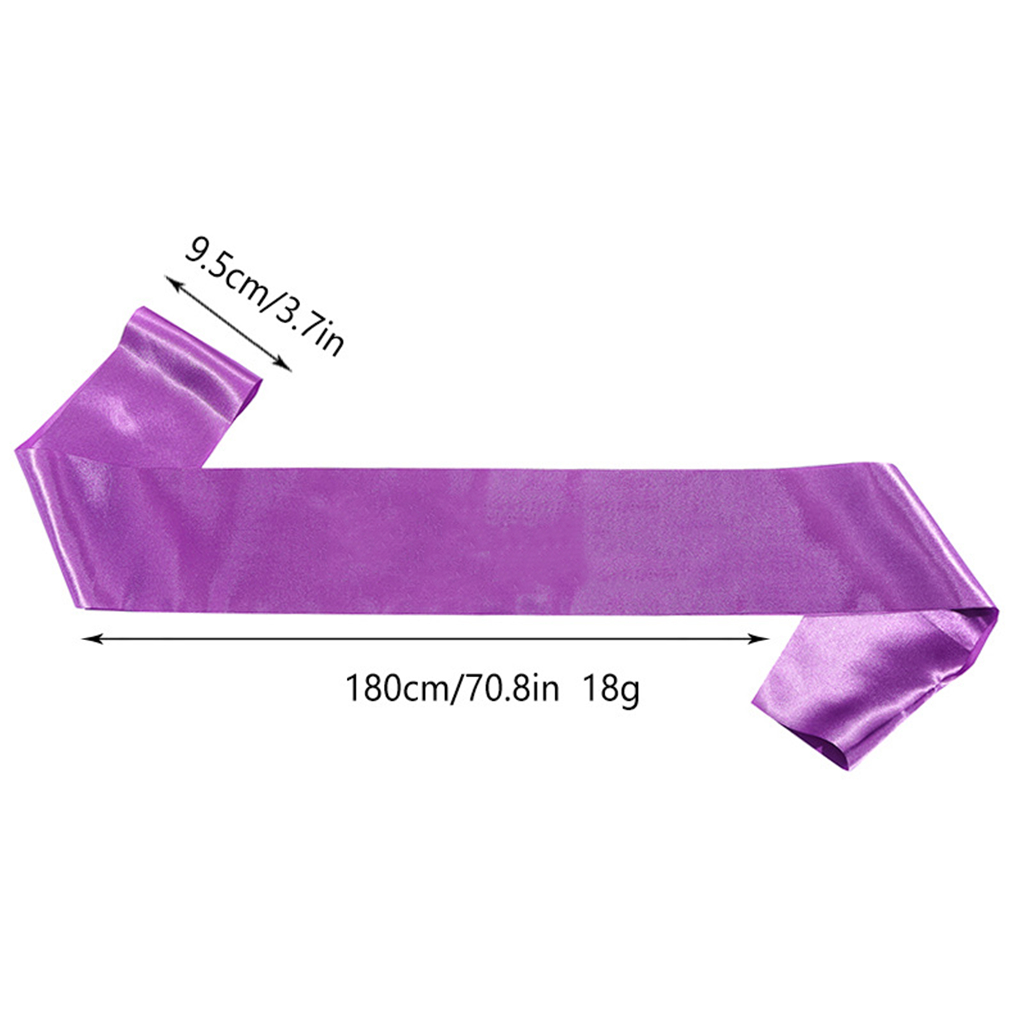 Blank Satin Sash Item No#31231 - Image 3
