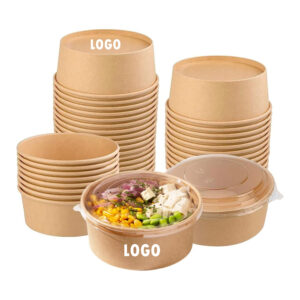 17 Oz Disposable Bowls With Lid Item No#31246