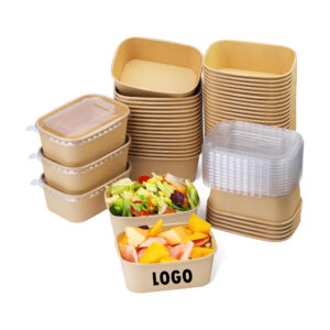 19Oz Disposable Paper Salad Containers Item No#31247