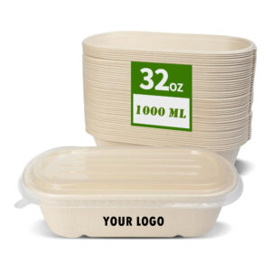32 Oz Large Paper Bowls With Lids Item No#31257