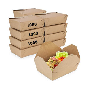 76 Oz Disposable Kraft Paper To Go Boxes For Food Item No#31259