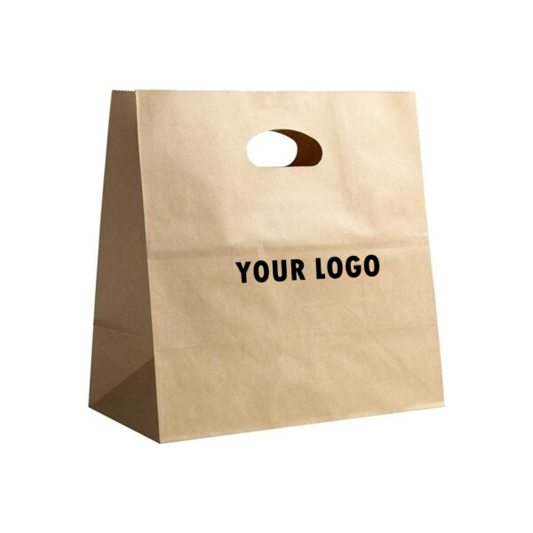Die Cut Kraft Paper Gift Bag Item No#31263