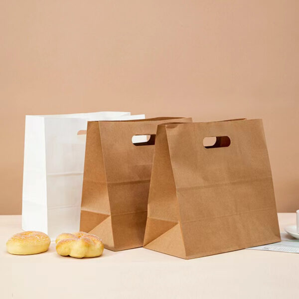 Die Cut Kraft Paper Gift Bag Item No#31263 - Image 4