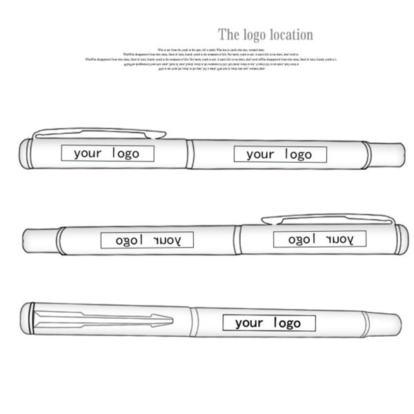 Signature Ballpoint Pen With Wood Case Item No#31289 - Image 6