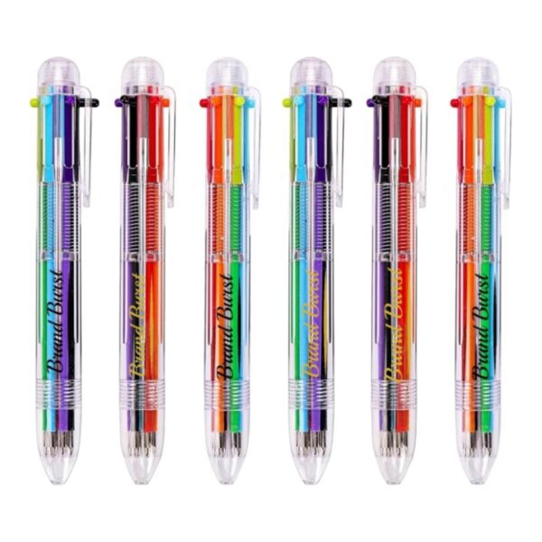 6-In-1 Multicolor Ballpoint Pen Item No#31302