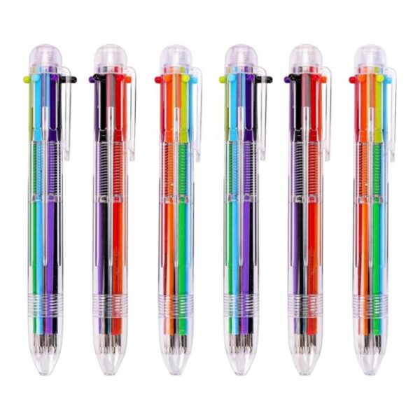 6-In-1 Multicolor Ballpoint Pen Item No#31302 - Image 2