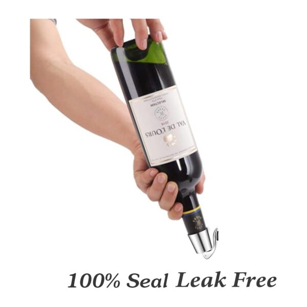 Stainless Steel Wine Bottle Stopper Item No#31304 - Image 4