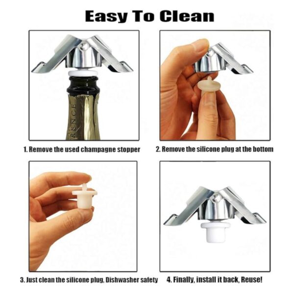 Champagne Sealer Stopper Item No#31305 - Image 5