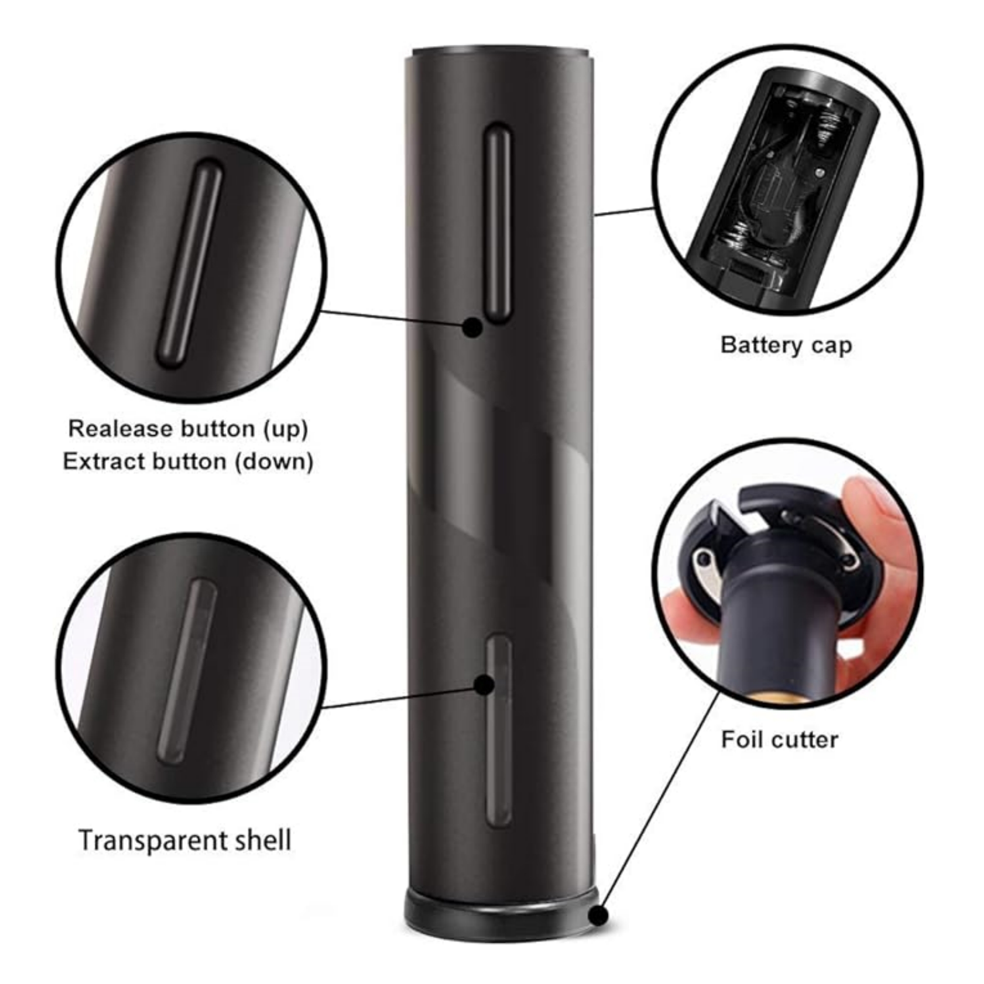 Electric Wine Opener Item No#31308 - Image 4