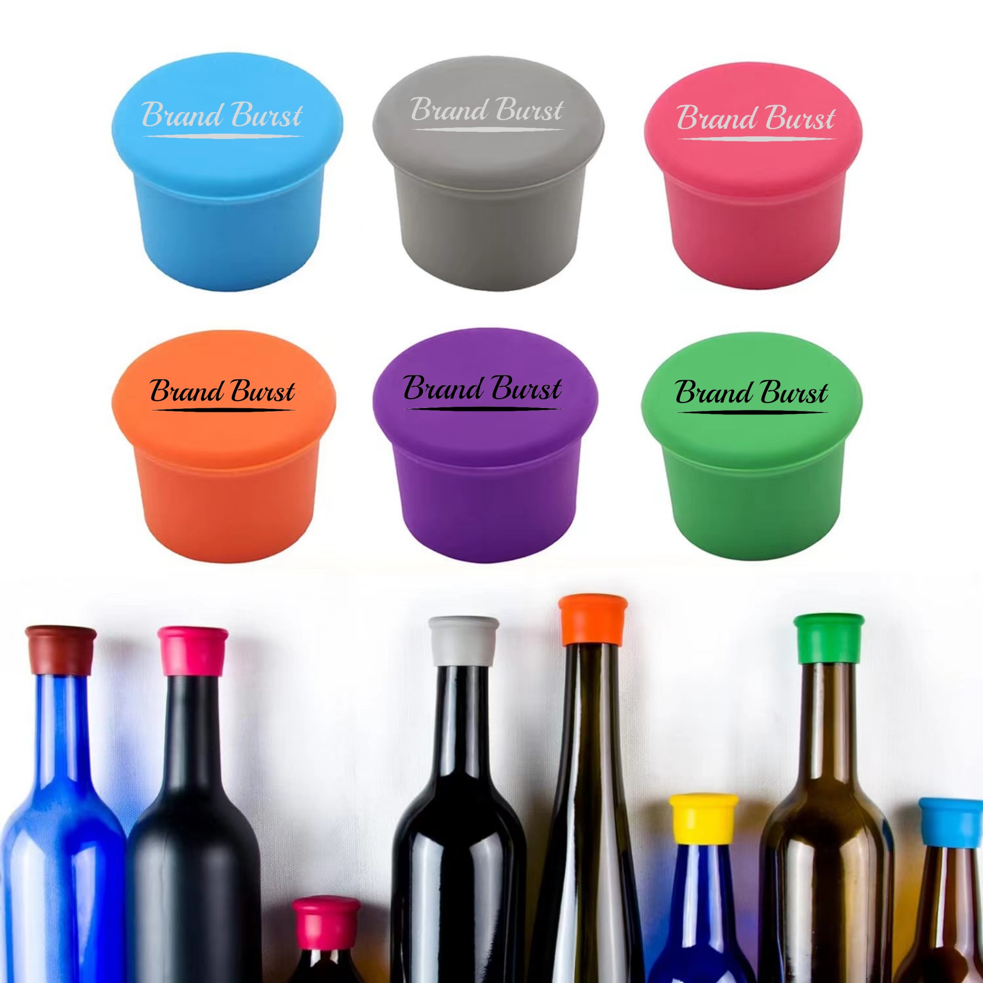 Silicone Wine Stopper Item No#31309