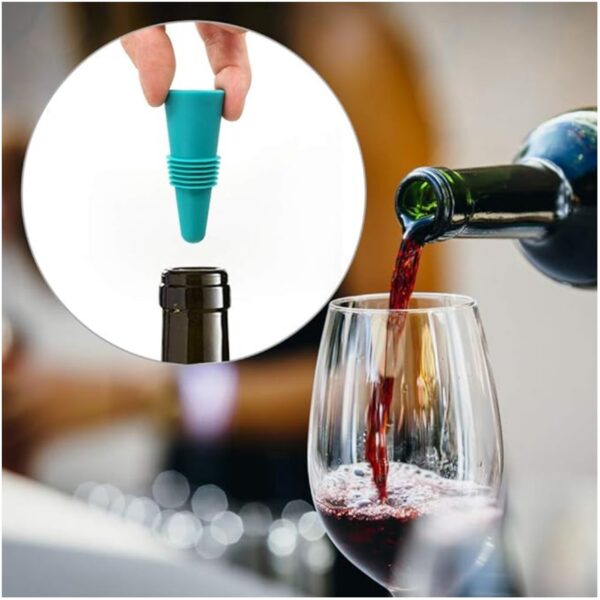 Reusable Wine Bottle Stopper Item No#31310 - Image 6