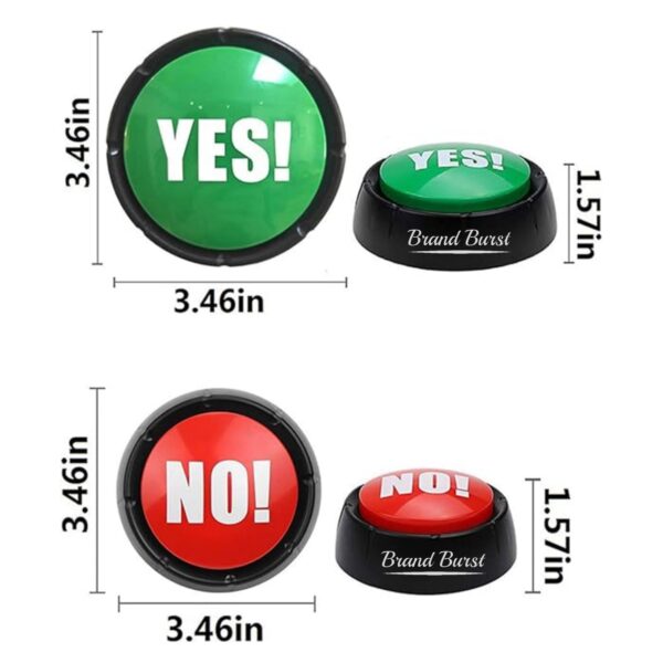Yes And No Button With Sound Item No#31314 - Image 3