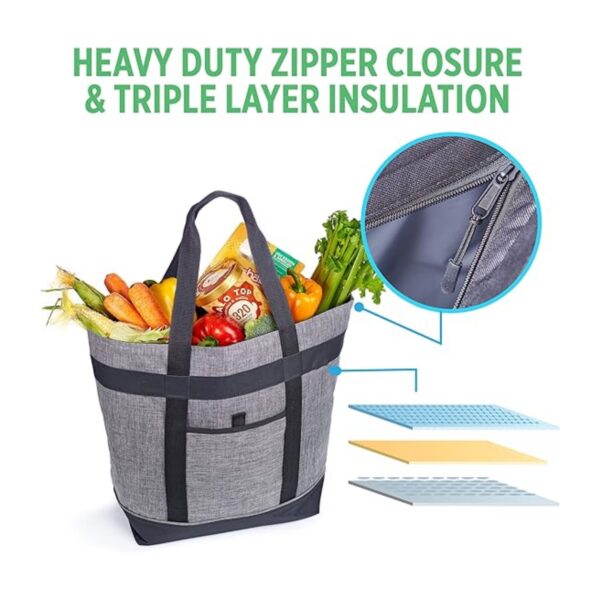 Insulated Cooler Tote Bag Item No#31317 - Image 4