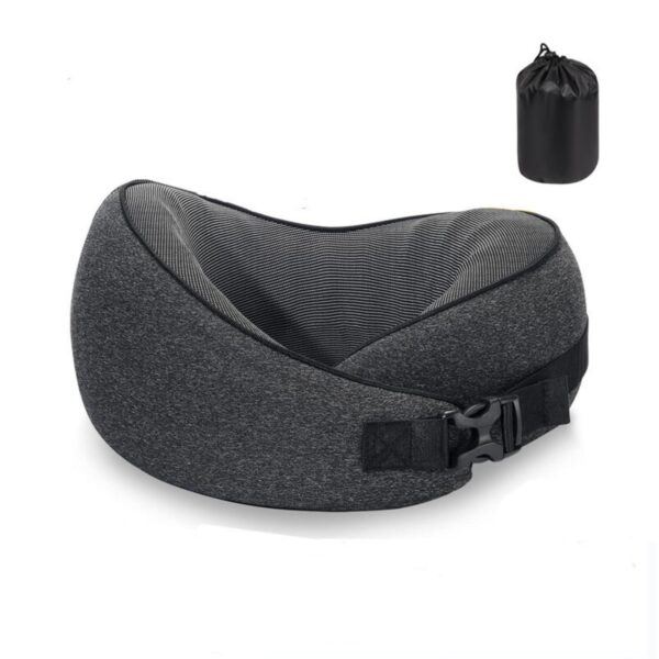 100% Pure Memory Foam Neck Pillow Item No#31321 - Image 2