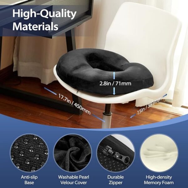 Donut Cushion For Tailbone Pain Item No#31324 - Image 3