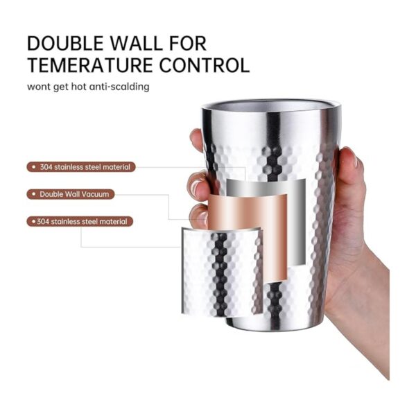 Double Wall Stainless Steel Cup Item No#31327 - Image 4